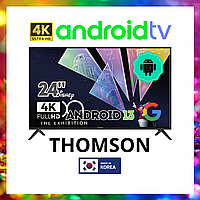 Сучасний Телевізор THOMSON 24" Smart-TV FullHD T2 USB Гарантія 1 РІК!