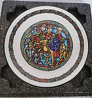 Колекційна, Фарфорова тарілка Limoges Франція Три короля