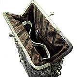 Сумка із фермуаром жіноча шкіряна Silver Taurus 7655., фото 7