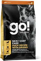 GO! SKIN + COAT Duck Recipe With Grain сухий корм з для собак качкою, 1.6 кг