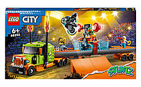 LEGO City Stuntz Грузовик для шоу каскадеров 420 деталей (60294)