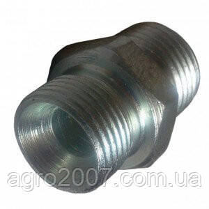 Штуцер з‘єднувальний S32хS32 (М27х1,5-М27х1,5), фото 1