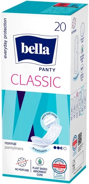 Щоденні прокладки BELLA Panty Classic (20шт.)