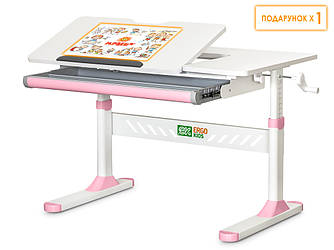 Ergo/kids Дитячий стіл Ergokids TH-310 Lite Pink (арт. TH-310 W/PN Lite)