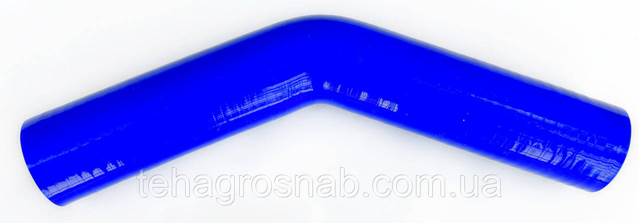 Патрубок кутовий 135 град. D50 L150x150 (силікон 4-х шаров.)