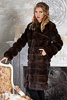 Шуба кожушок з соболя баргузина "Мадлен" sable jacket fur coat