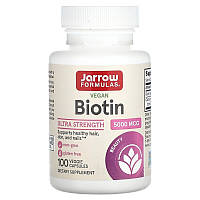 Биотин Jarrow Formulas "Biotin" 5000 мкг (100 капсул)