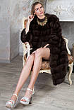 Шуба з баргузинського соболя "Містика" sable jacket fur coat, фото 7