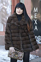 Шуба з російського соболя баргузин "Роял" sable jacket fur coat