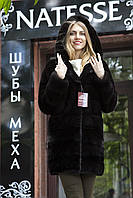 Норковая шуба "Далиса" Real mink fur coats jackets