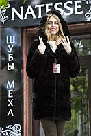 Норкова шуба "Далиса" Real mink fur coats jackets