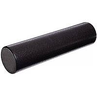 Масажний ролик (ролер) гладкий U-POWEX EPP foam roller (90*15cm) Black SND