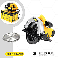 Циркулярная дисковая пила DeWalt DWE575, 1200 Вт, 5000 об/мин, Циркуляр Деволт, ручная, мощная