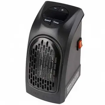 Портативний тепловентилятор із терморегулятором без пульта Handy Heater rd-05 Чорний