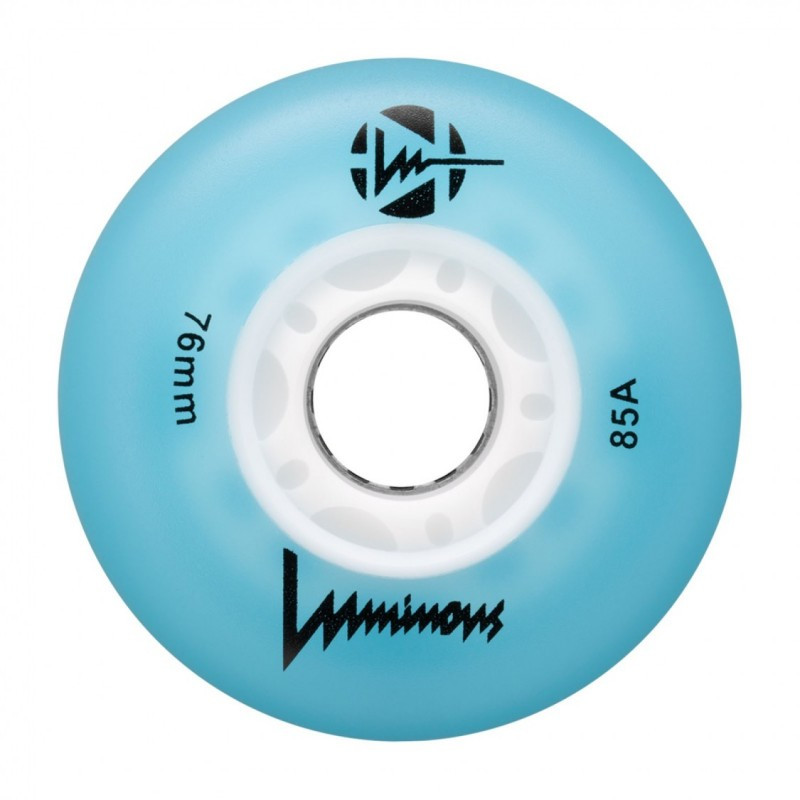 Колеса які світяться для роликів FR Skates Luminous Blue (4шт)