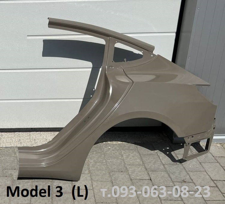 Крило заднє ліве (чверть фільонка) арка Tesla Model 3 (1073735-S0-L) 2016-2023