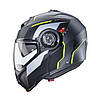 МОТОШОЛОМ МОДУЛЯР CABERG DUKE EVO MOVE КОЛІР MATT GUN METAL /BLACK /YELLOW FLUO, фото 3