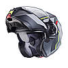 МОТОШОЛОМ МОДУЛЯР CABERG DUKE EVO MOVE КОЛІР MATT GUN METAL /BLACK /YELLOW FLUO, фото 4