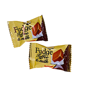 Цукерки Fudge тофі мілк 1,7 кг. ТМ Шоколадно