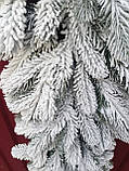 Гірлянда хвойна лита Елітна Засніжена 1м / Декоративна Ялинкова гілка / Ялинкова літа гірлянда для каміна / Ялинка, фото 2