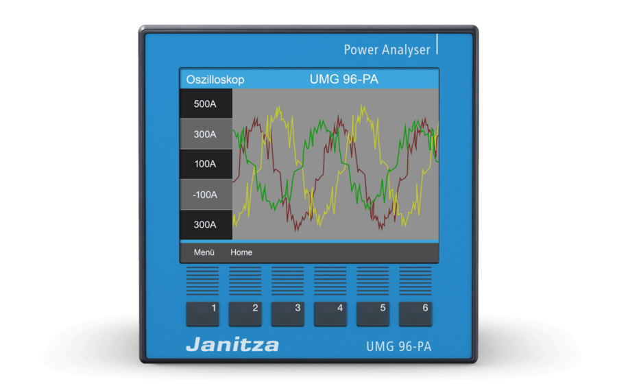 Модульно расширяемый анализатор мощности Janitza UMG 96-PA - фото 1 - id-p1981852826