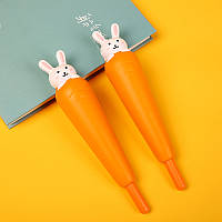 Набір ручок олійних Bookopt 0.7 мм BP5027 Squishy Carrot (2шт) SND