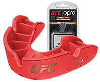 Капа OPRO Bronze UFC взрослая (возраст 11+) Red (ufc.102512002) SND