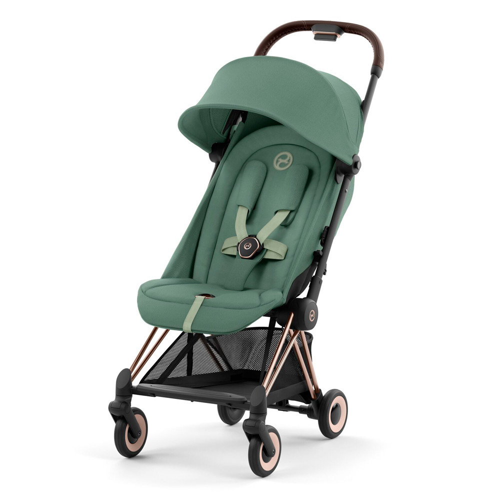 Прогулянкова коляска Cybex Coya (Rosegold / Leaf Green)