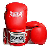 Боксерские перчатки PowerPlay 3019 Challenger Красные 8 унций TOS
