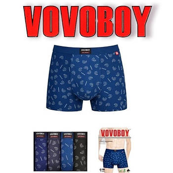 Труси чоловічі боксери бавовна з бамбуком Vovoboy, розміри XL-4XL, 2005