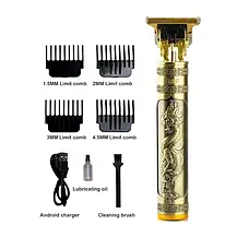 Машинка для стриження волосся акумуляторна Raf-430, Териммер для бороди, для волосся, для стриження 5W, фото 2