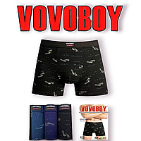 Трусы мужские боксеры хлопок с бамбуком Vovoboy, размеры XL-4XL, 990021