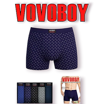 Труси чоловічі боксери бавовна з бамбуком Vovoboy, розміри XL-4XL, 990127