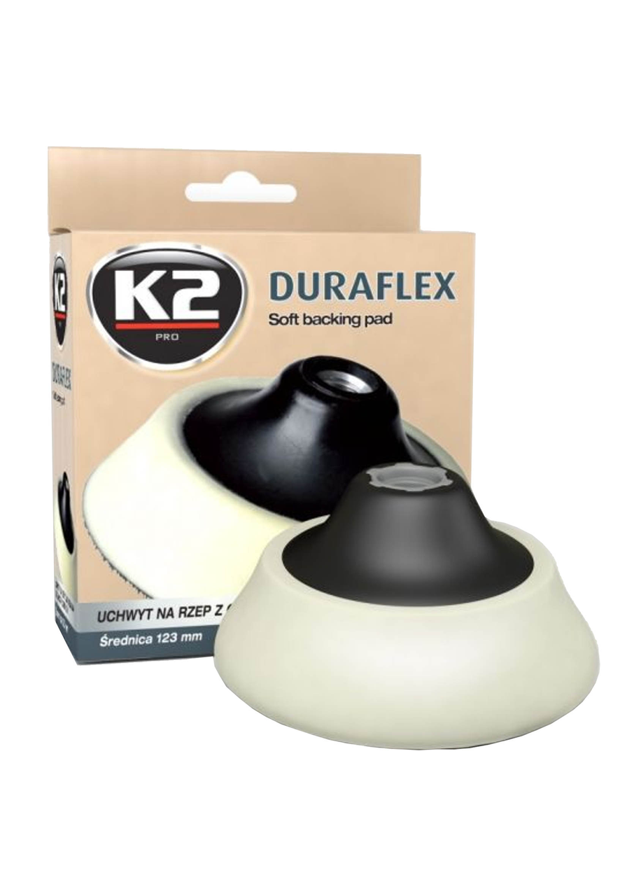 Тримач на липучці для полірувальних кругів DURAFLEX 123 mm K2, фото 1