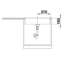 Кухонна мийка, що вбудовується в стільницю Blanco ZEROX 700-IF 526246 - сталь, фото 4