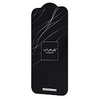 Захисне скло WAVE Premium iPhone 15 Pro (black) 51253