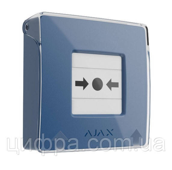 Бездротова кнопка Ajax ManualCallPoint (Blue)