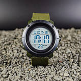 Чоловічий електроний водонепроникний спортівний годинник Skmei 1426 AGWT, фото 3