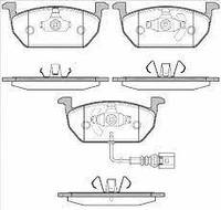 Колодки передние (кт) 5Q0698151C 1601.01 5Q0698151T REMSA A7 Октавия