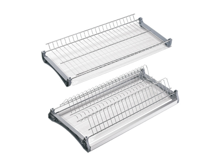 Сушка 800 GIFF нержавіюча сталь (2 полиці, 2 піддона та 4 кріплення) з алюмінєвим профілем, фото 1