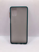 Чохол Samsung M51 Matte color case green