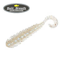 Силикон Bait Breath BUGSY 3" Rock Soul S809 Pearl White/Hologram