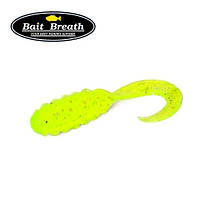 Силікон Bait Breath Micro Grub 1" Ur27 Chartreuse/Silver