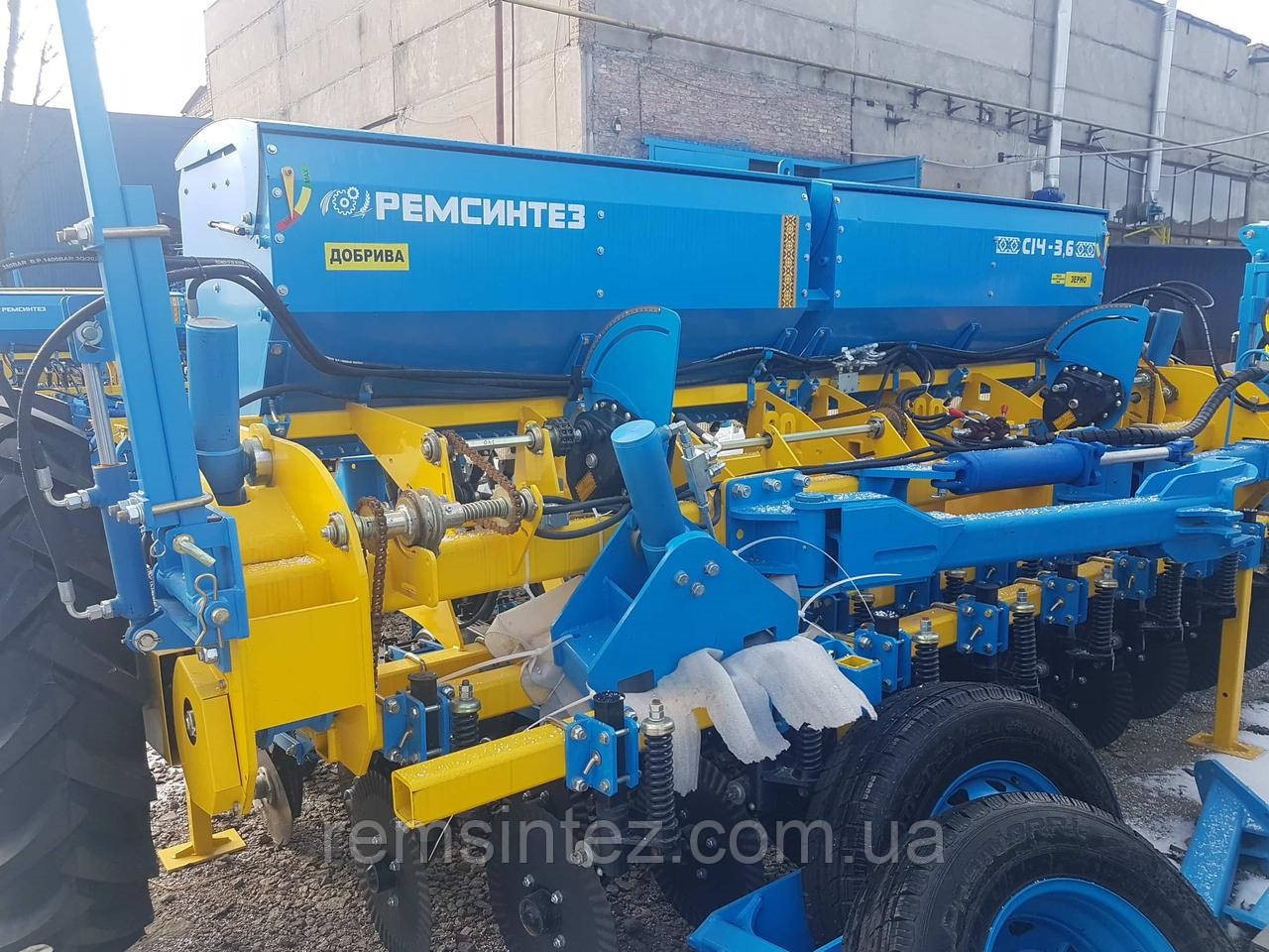 Сівалка зернова прямого висіву СІЧ-3,6 No-Till (нульова технологія) варіаторна