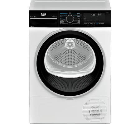 Сушильна машина Beko B5T68243WBPB bPro500 - 52,1 см - тепловой насос - 8 кг, фото 1