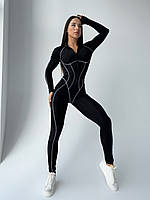 Комбінезон жіночий спортивний - Чорний