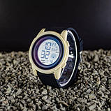 Чоловічий електроний водонепроникний спортівний годинник Skmei 2082 KHWT, фото 2