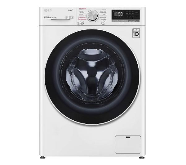 Пральна машина LG F4WV5N8S0E - 8 кг