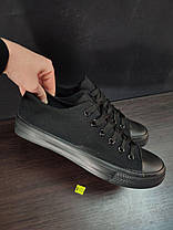 ЗНИЖКА! 42р (26.5см) Конверси ЧОРНІ кросівки кеди в стилі Converse all star, фото 3