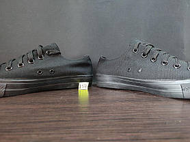 ЗНИЖКА! 42р (26.5см) Конверси ЧОРНІ кросівки кеди в стилі Converse all star, фото 5